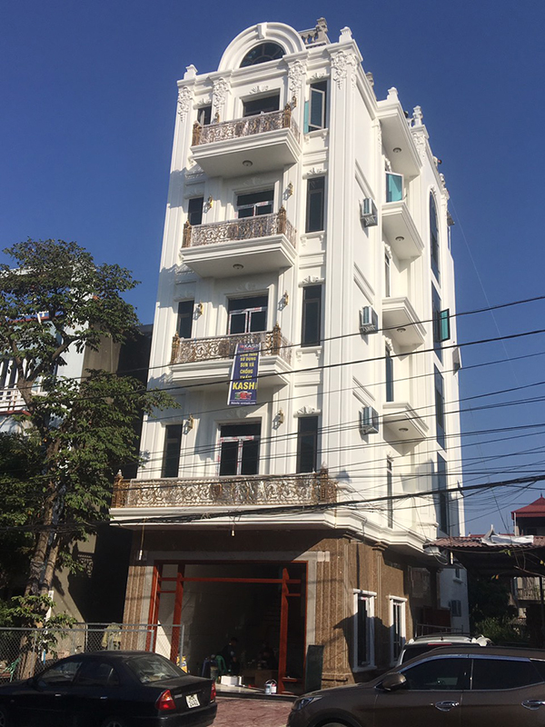 Công trình sơn số 1 của công ty Kashi